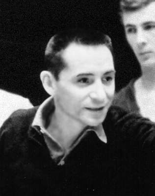 Юрий Григорович во время репетиции.